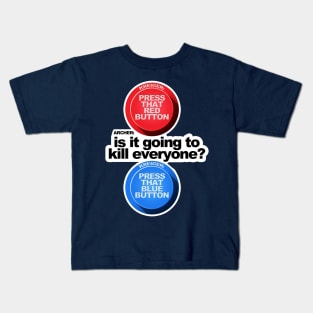 Red Button Kids T-Shirt